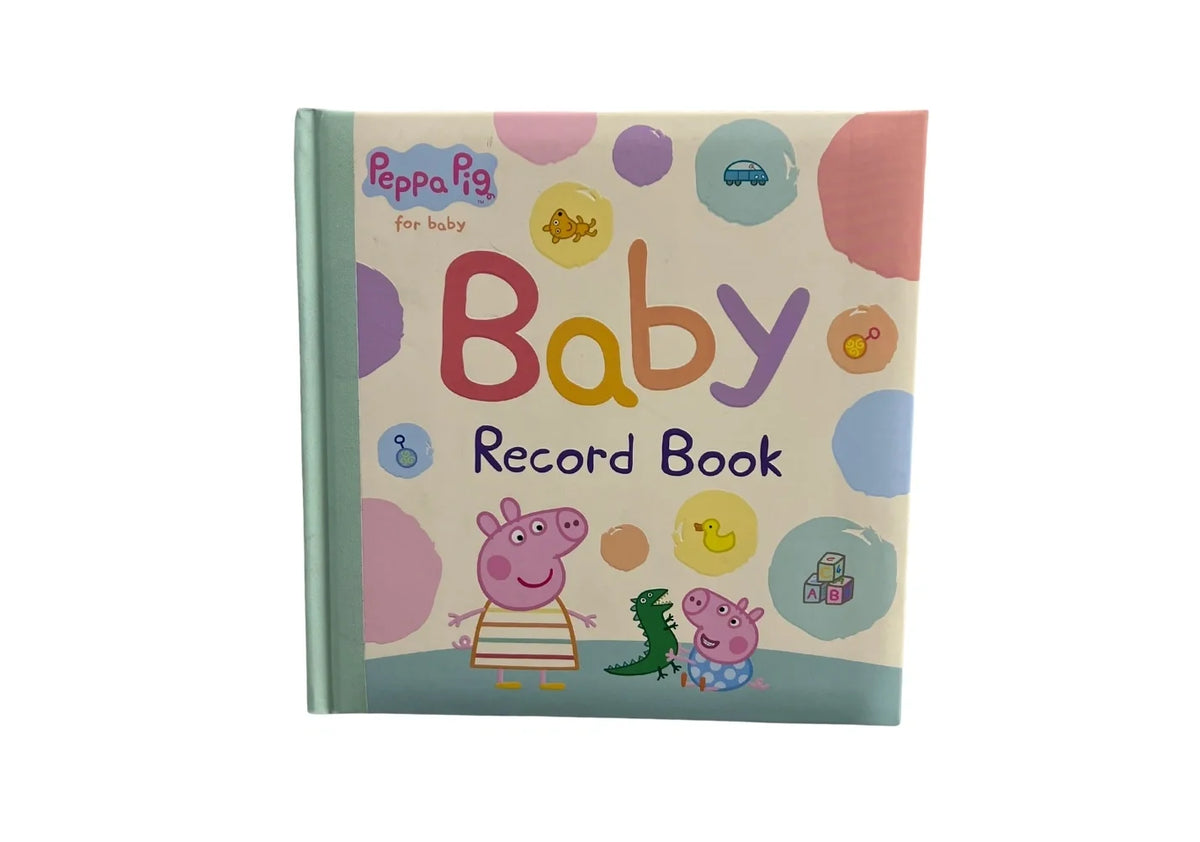 Peppa Pig Baby Record Book