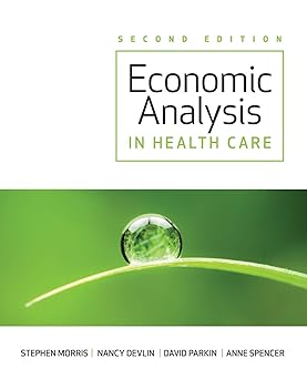 Economic Analysis in Health Care