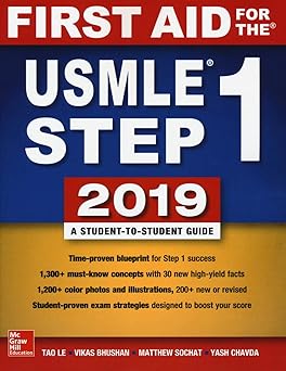 First Aid For The Usmle Step 1 2019, Twenty-ninth Edition