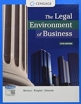 The legal environment of business