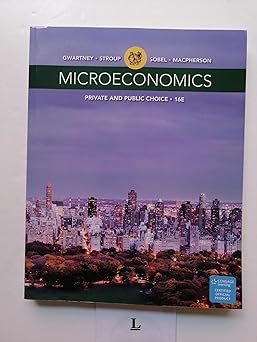 Microeconomics: Private and Public Choice (MindTap Course List)