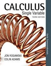 Calculus: Early Transcendentals (Single Variable)