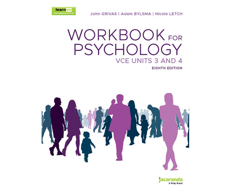 Workbook for Psychology vce unit 3 and 4 eight edition
