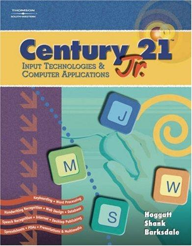 Century 21 Jr Input Technologies & Computer Applications