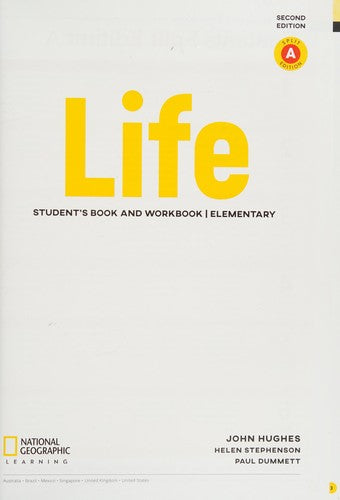 Life Elementary Combo Split a with App Code and Workbook Audio CD