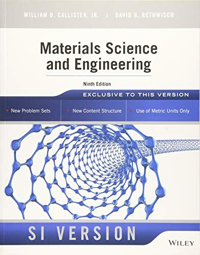 Materials Science and Engineering