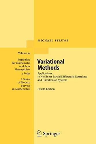 Variational Methods Applications to Nonlinear Partial Differential Equations and Hamiltonian Systems