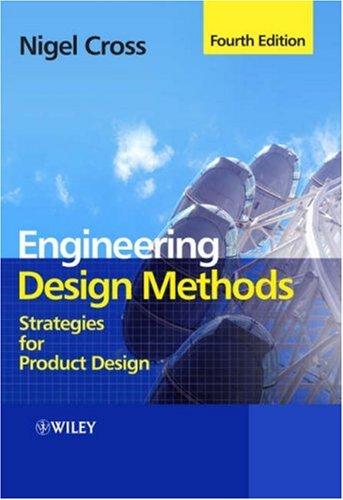 Engineering Design Methods Strategies for Product Design
