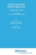 Evolutionary Epistemology A Multiparadigm Program