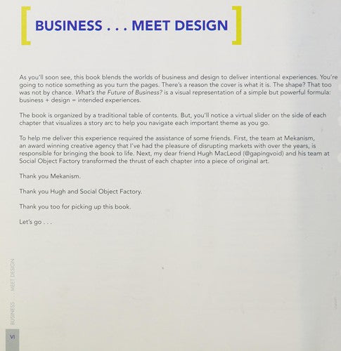 WTF?: What's the Future of Business? Changing the Way Businesses Create Experiences