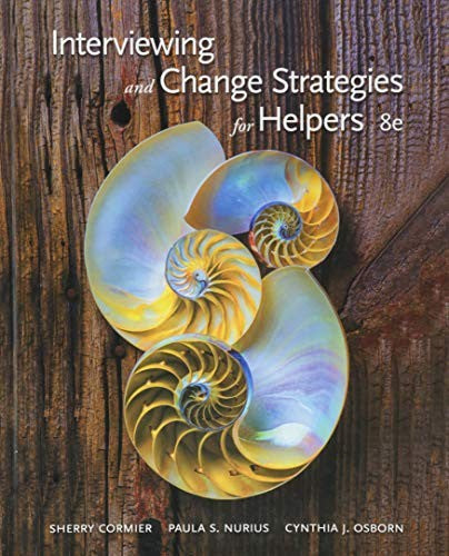 Interviewing and Change Strategies for Helpers