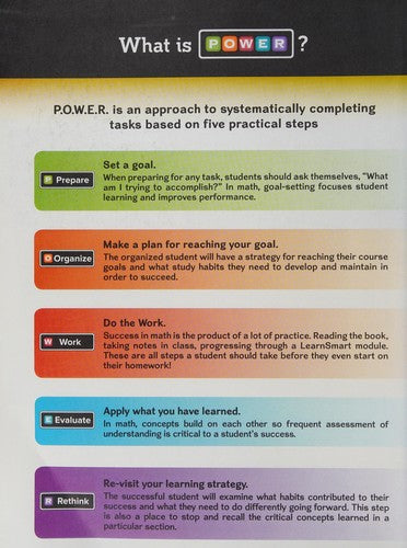 Beginning and Intermediate Algebra with P. O. W. E. R. Learning