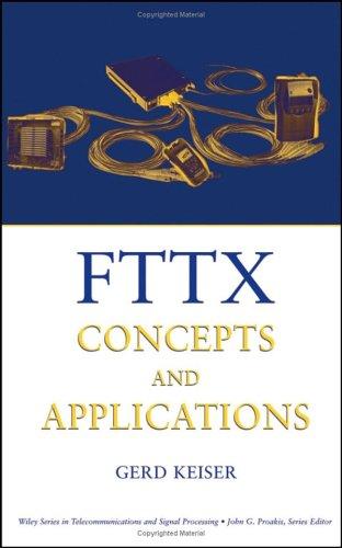 FTTX Concepts and Applications