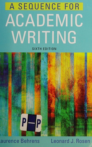 A Sequence for Academic Writing