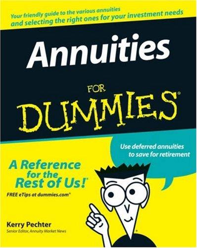 Annuities For Dummies