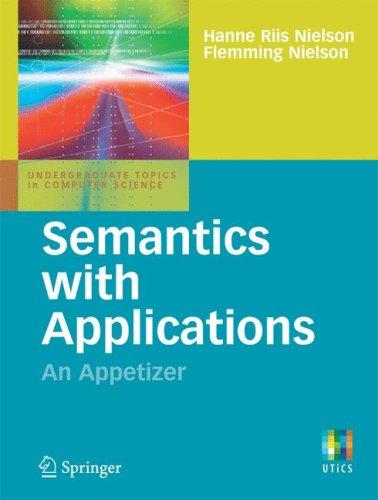 Semantics with Applications: An Appetizer