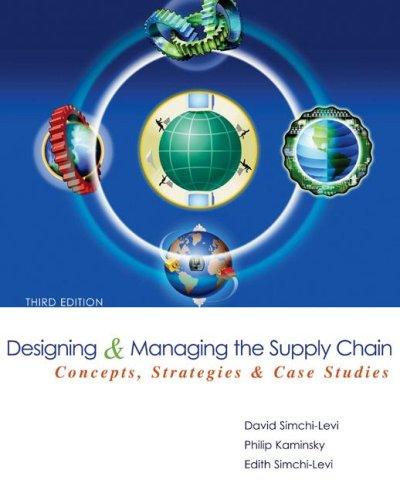 Designing and Managing the Supply Chain 3e with Student CD