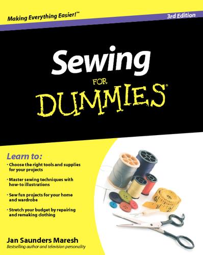 Sewing For Dummies