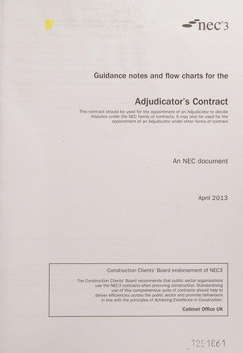 NEC3 Supply Contract Guidance Notes