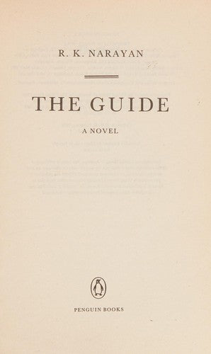 The Guide A Novel