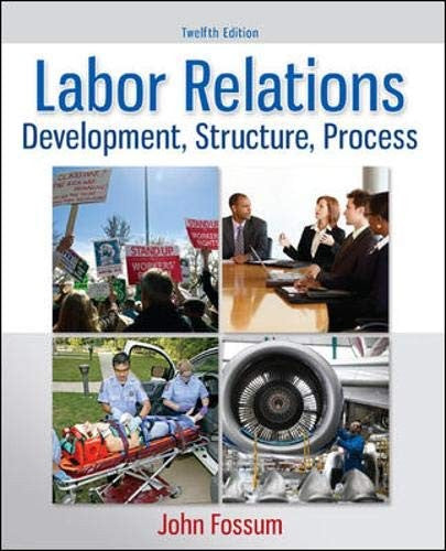 Labor Relations Development, Structure, Process