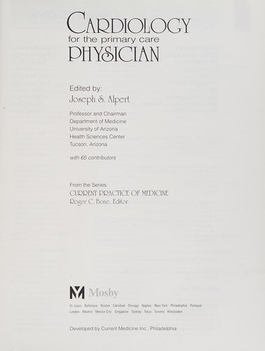 Cardiology for the Primary Care Physician
