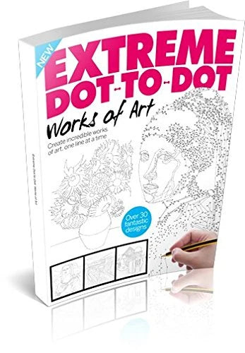 Extreme Dot-to-dot Works of Art Create Incredible Works of Art, One Line at a Time
