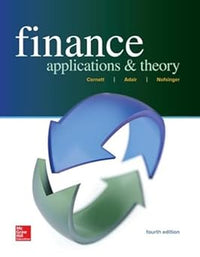 Finance: Applications and Theory (Mcgraw-hill / Irwin Series in Finance, Insurance and Real Estate)