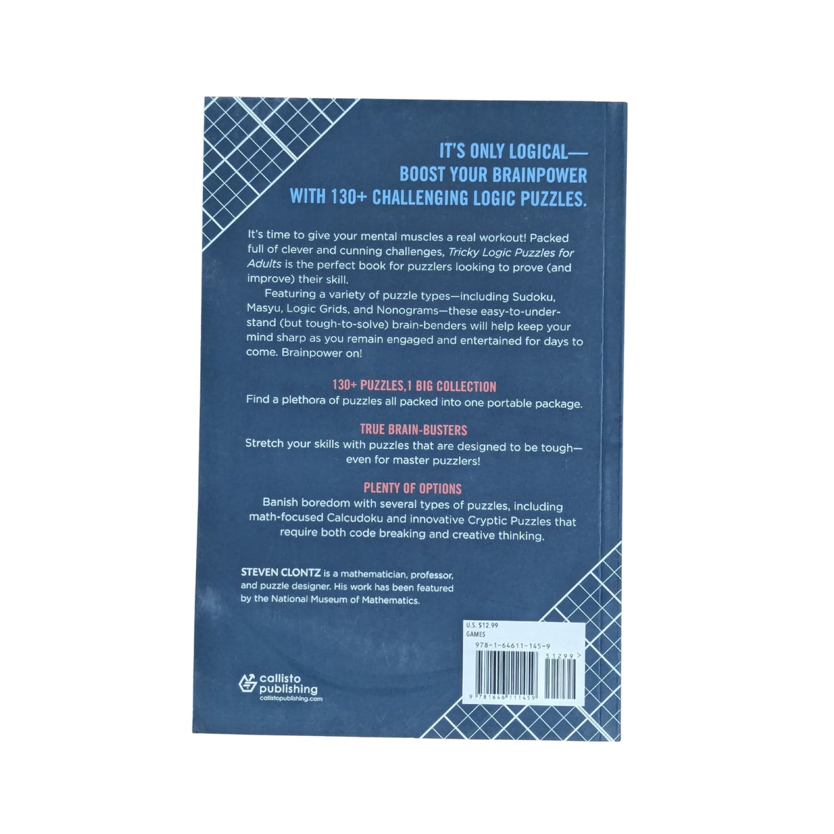 Tricky Logic Puzzles for Adults: 130+ Difficult Puzzles to Challenge Your Brain