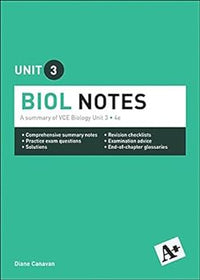 A+ Biology Notes Vce Unit 3: A Summary of Vce Biology Unit 3