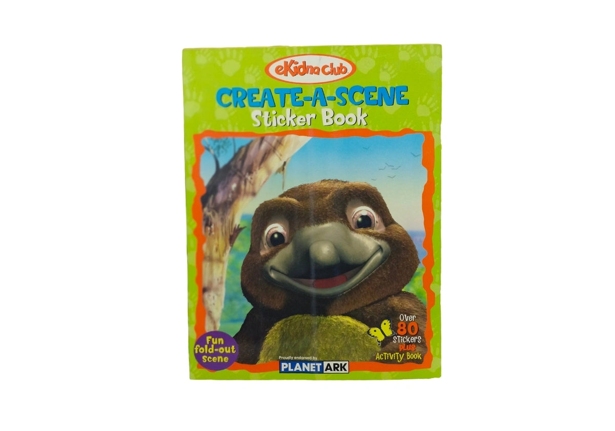 Ekidna Club Create-a-scene Sticker Book