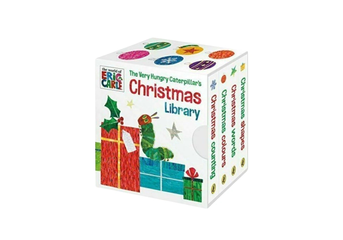 Very Hungry Caterpillar's Christmas Library