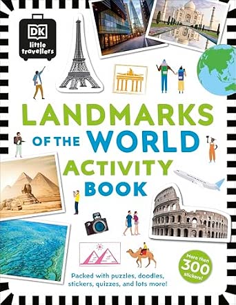Little Travellers Landmarks of the World Packed with Puzzles, Doodles, Stickers, Quizzes, and Lots More