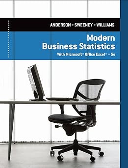 Modern Business Statistics with Microsoft Excel