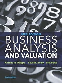 Business Analysis and Valuation