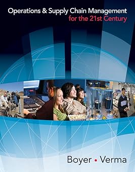 Operations & supply chain management for the 21st century