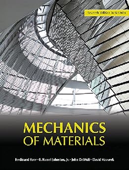 Mechanics of Materials , 7e SI