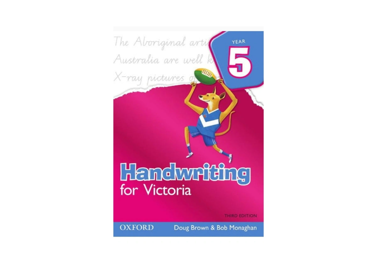 Handwriting for Victoria Year 5