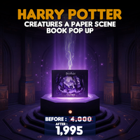 Harry Potter Creatures Paper Scene Book