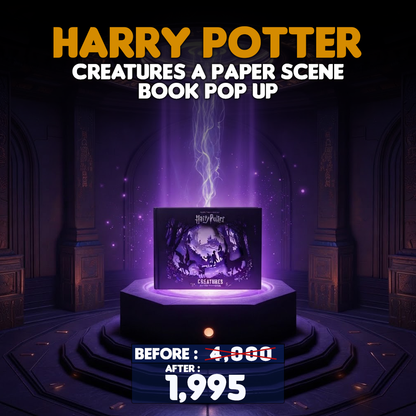 Harry Potter Creatures Paper Scene Book