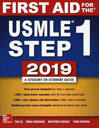 First Aid For The Usmle Step 1 2019,  Twenty-ninth Edition