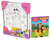 The Wiggles Emma!: Book and Paint by Numbers Canvas