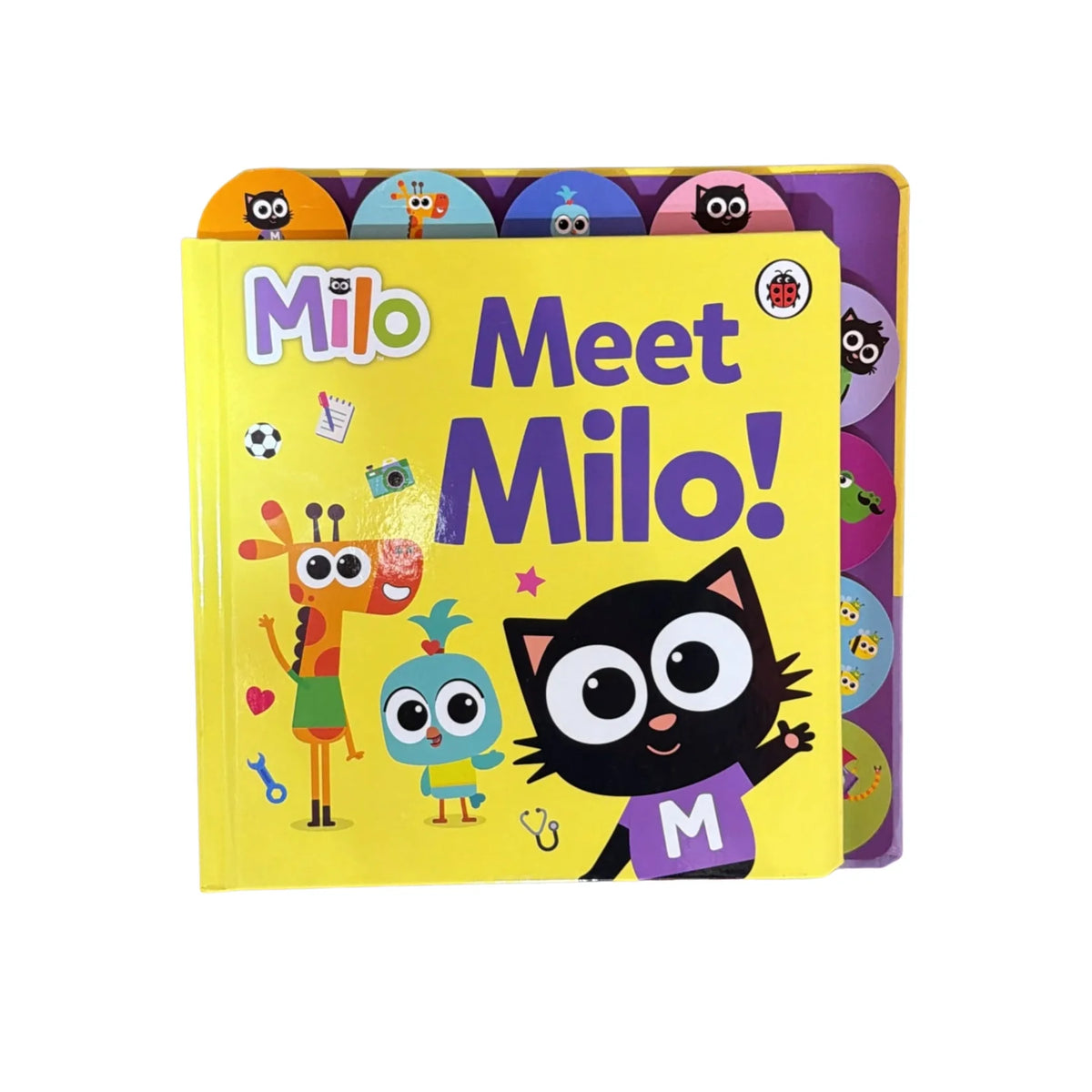 Milo: Meet Milo!: Tabbed Board Book