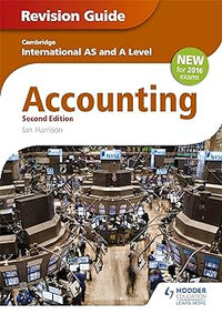 Cambridge International AS/A level Accounting Revision Guide 2nd edition