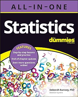 Statistics All-In-One for Dummies
