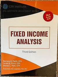 Fixed income analysis.