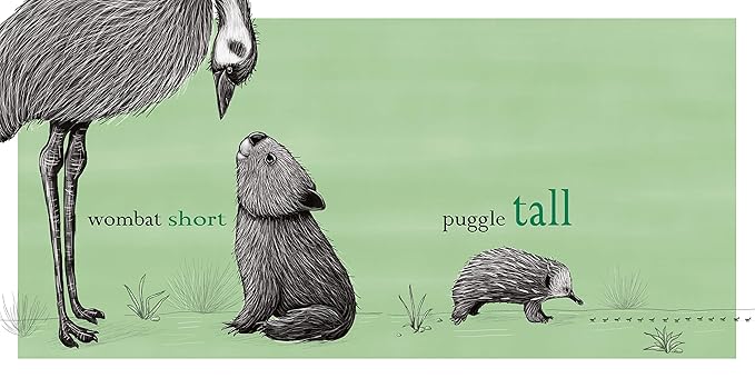 Wombat Big, Puggle Small [Board book]