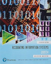 Accounting Information Systems 200534 (Custom Edition)