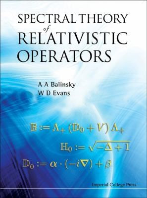 Spectral Analysis of Relativistic Operators