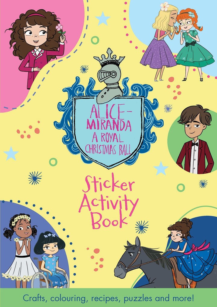 Alice-miranda: A Royal Christmas Ball: Sticker Colour Activity
